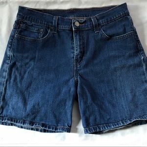 Denim Levi shorts